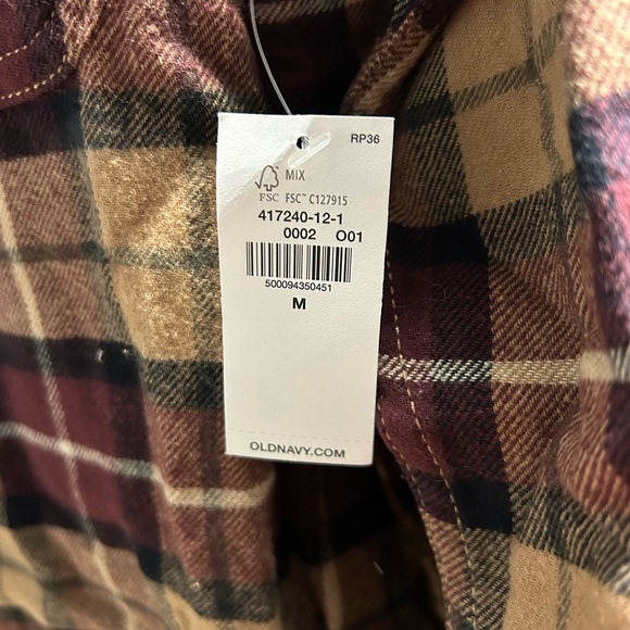 NWT Old Navy Flannel - Picture 3 of 3